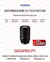 Lente Tamron 28-300 mm. para Sony